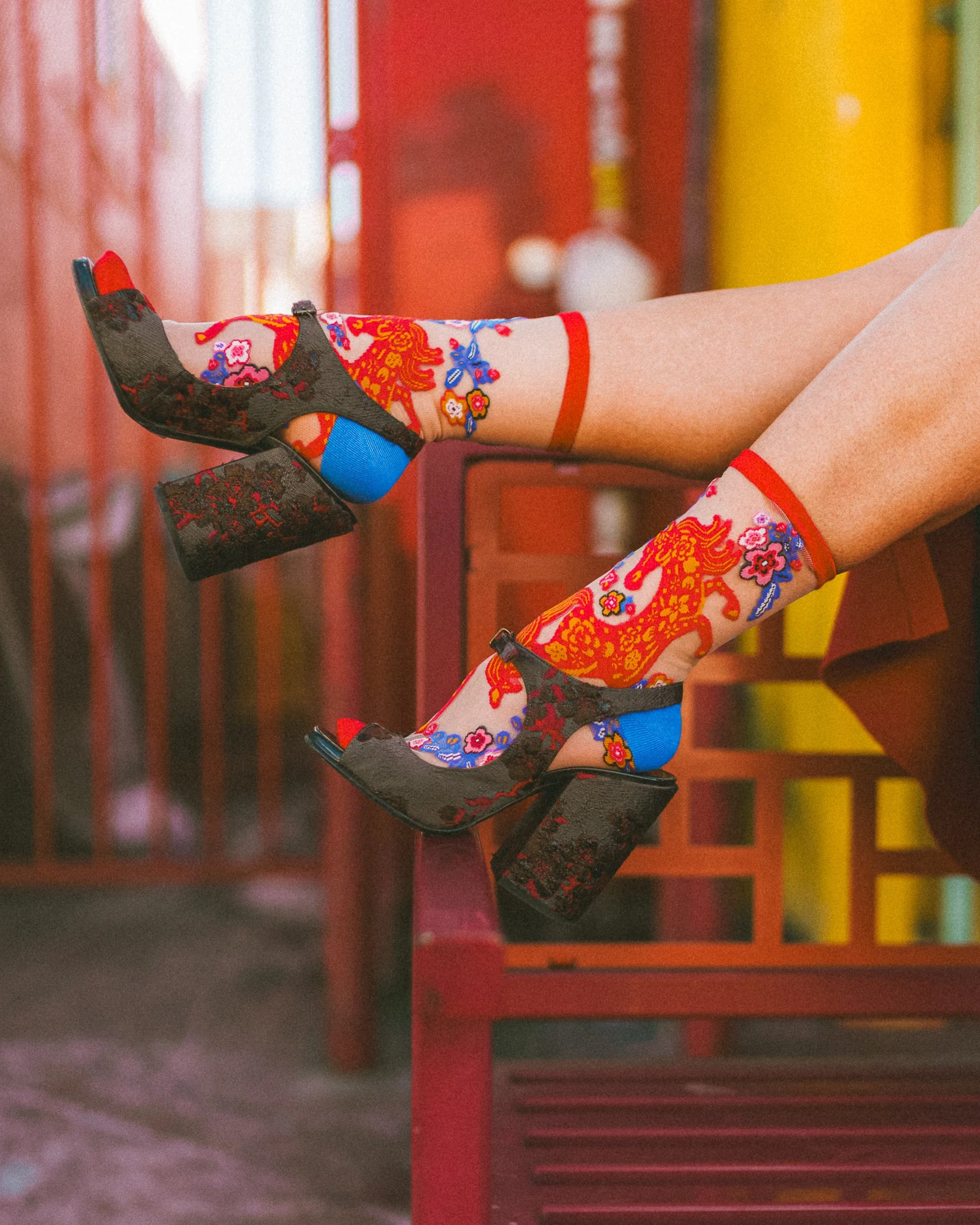 Lunar New Year Sheer Socks Bundle - Image 8