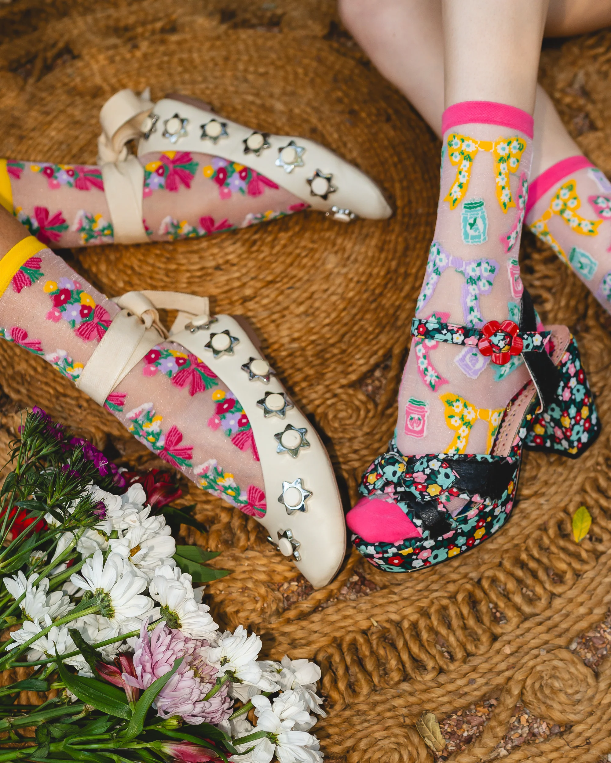 Petals & Preserves Shimmer Sheer Socks Bundle - Image 11