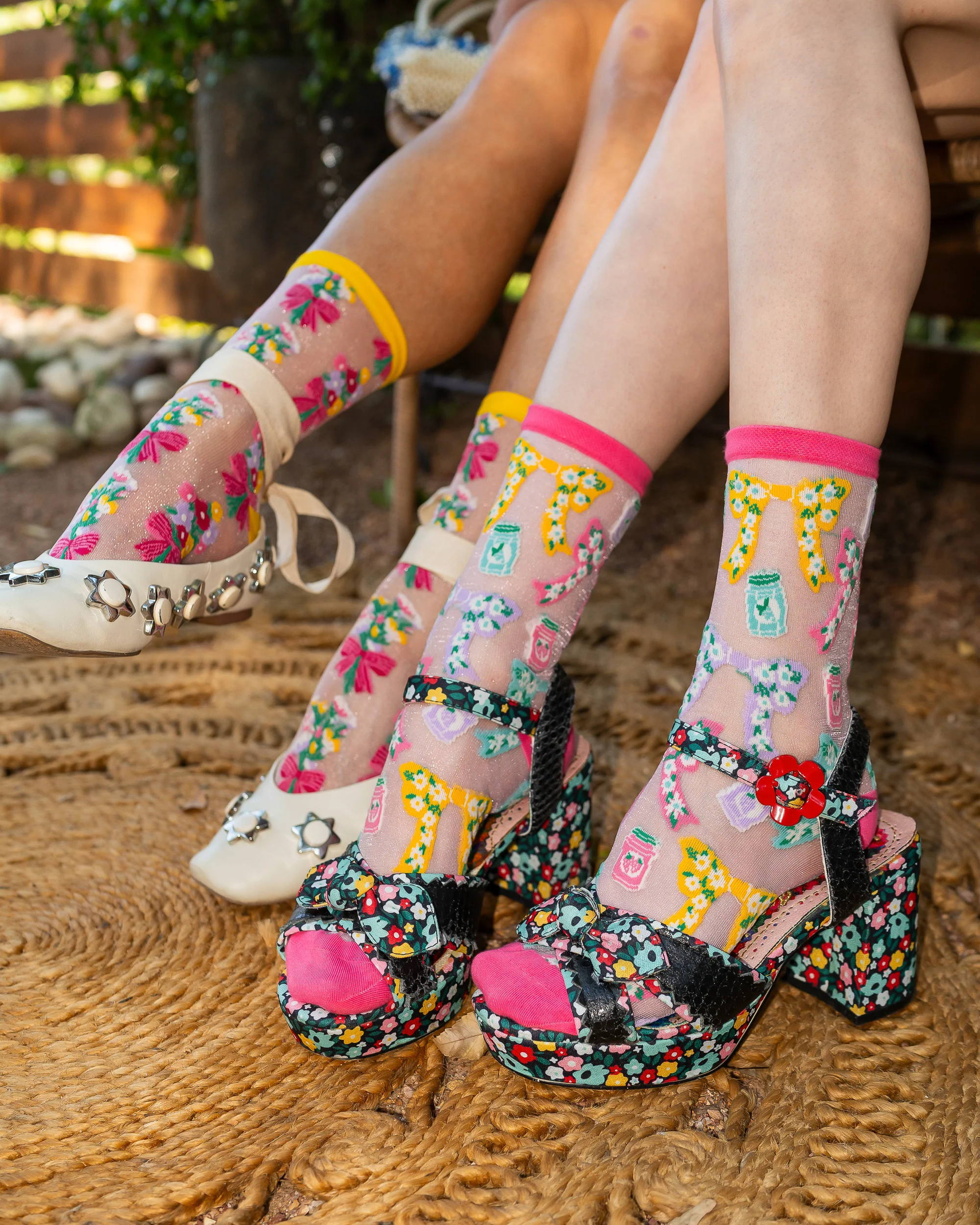 Petals & Preserves Shimmer Sheer Socks Bundle - Image 8