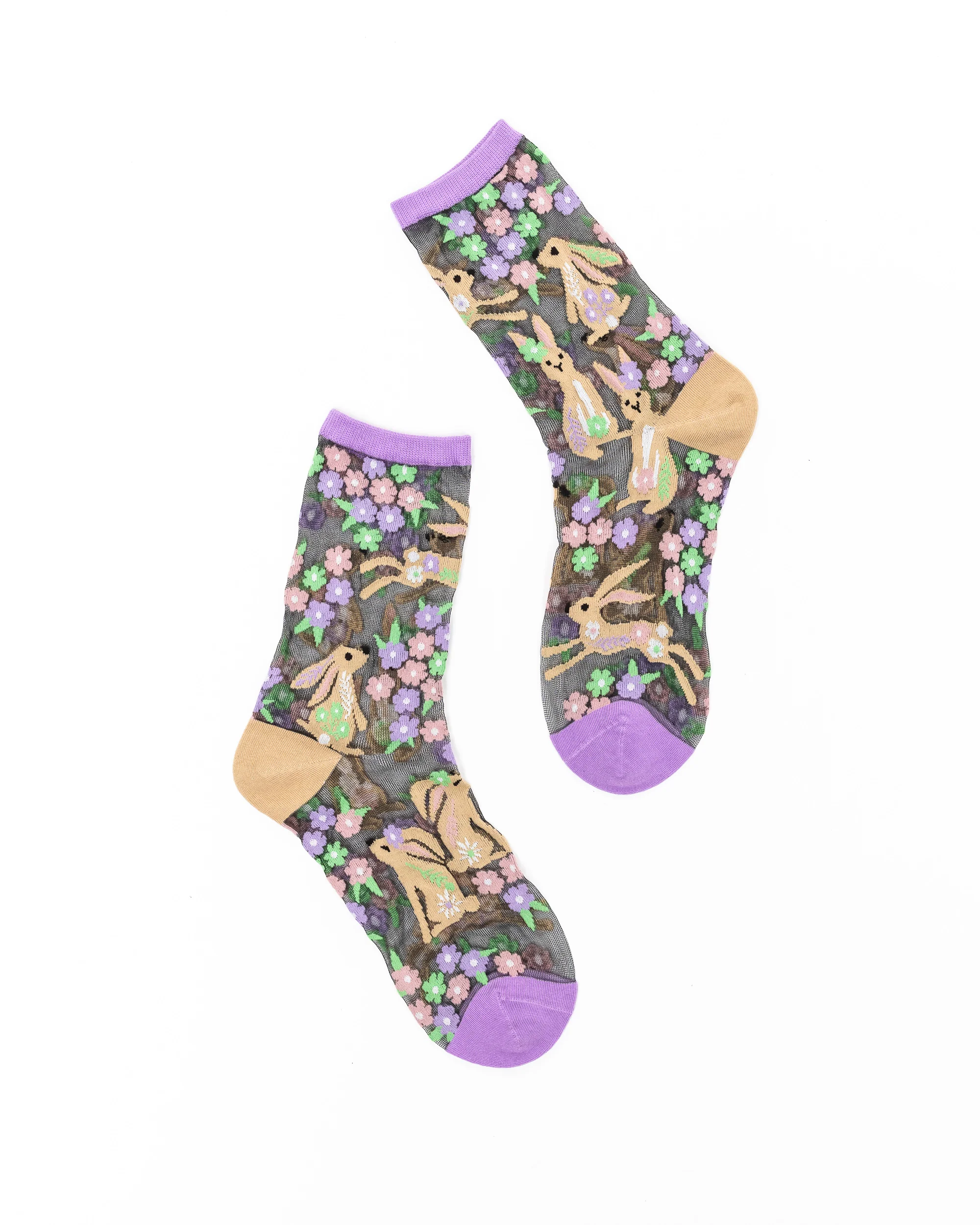 Animal Lovers Sheer Socks Bundle 2 🐶 🐇 - Image 6