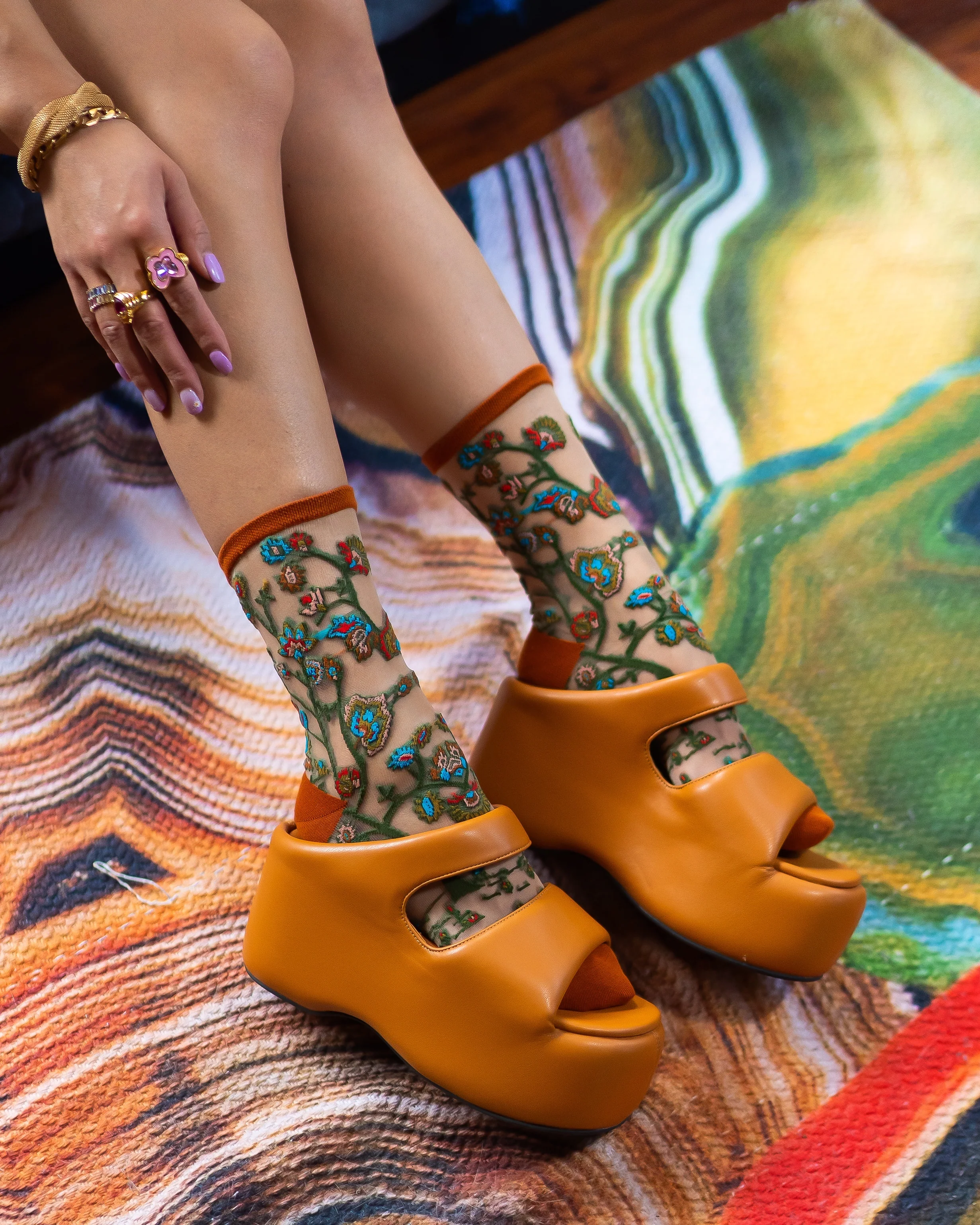 Sheer Socks Bundle 3 🌳 Nature Lovers - Image 4