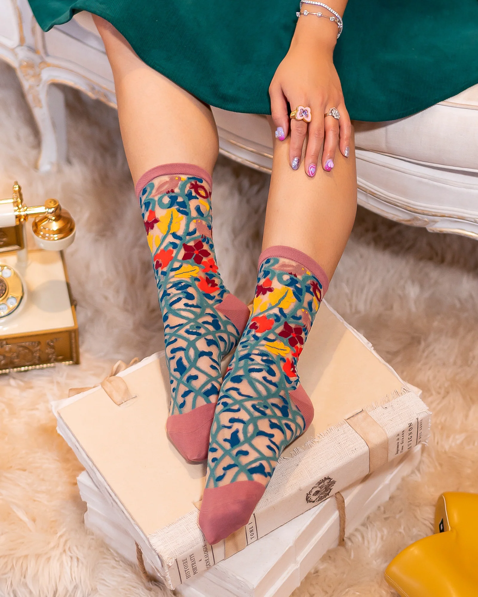 Sheer Socks Bundle 3 🌳 Nature Lovers - Image 8