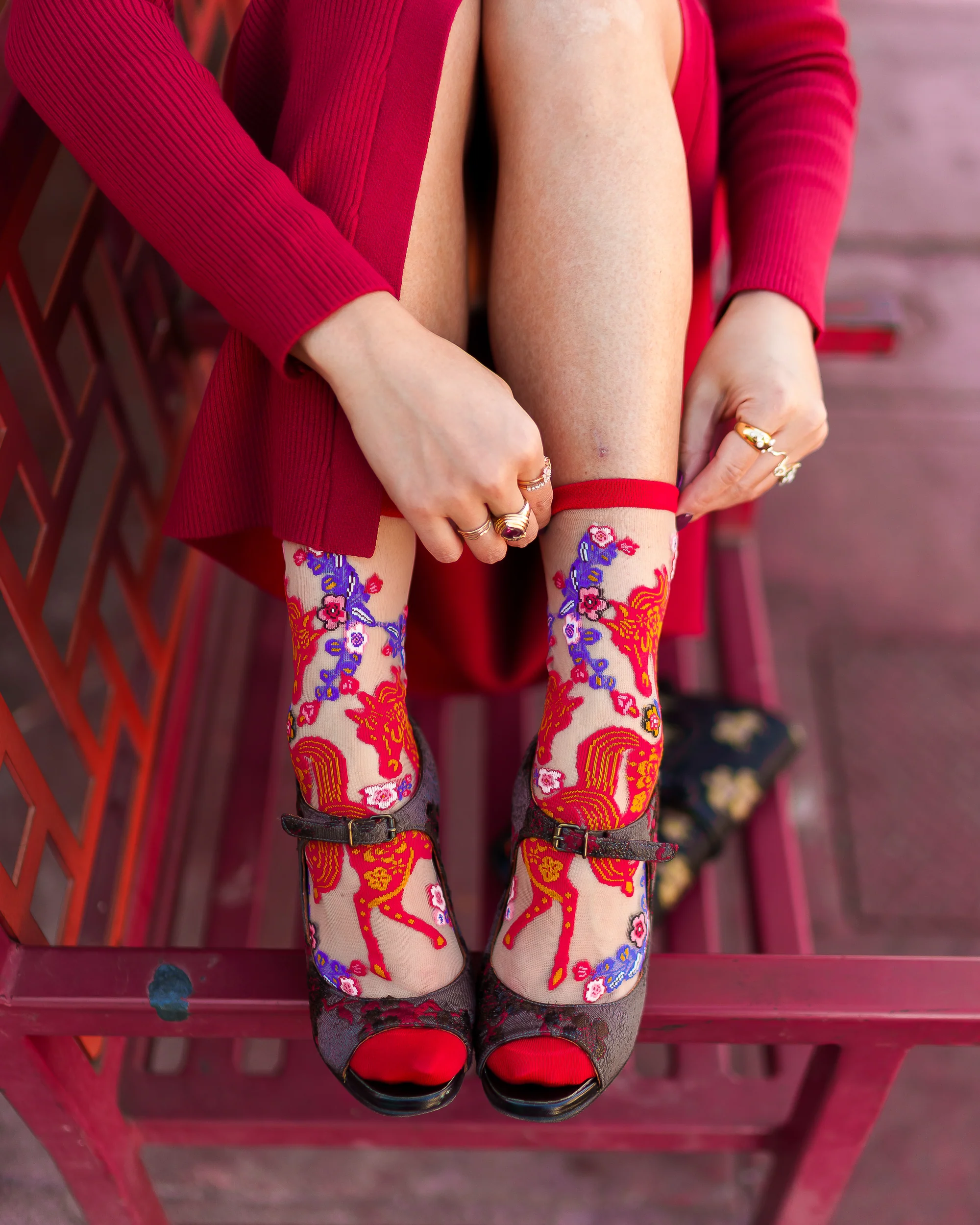 Year of the Horse Sheer Socks Bundle - Image 8